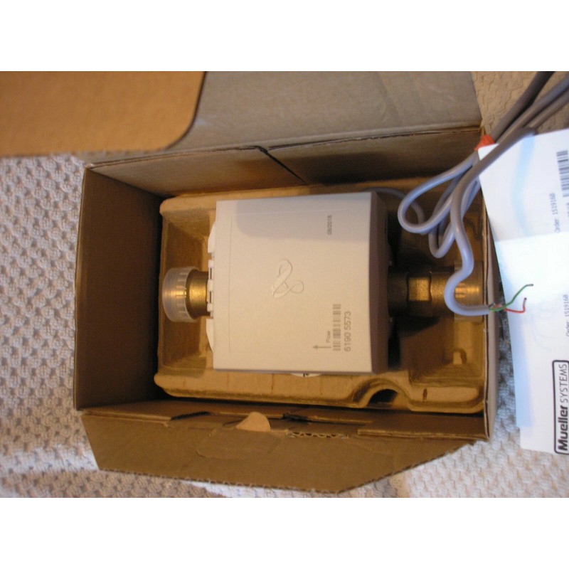 MUELLER Water meter NEW 5/8x3/4 CF. Direct read or wire