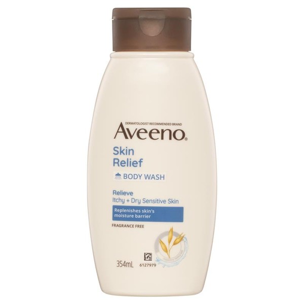 Aveeno Skin Relief Fragrance Free Body Wash 354 mL