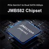 NFHK NGFF Key B+M PCI Express to SATA 3.0 6Gbps