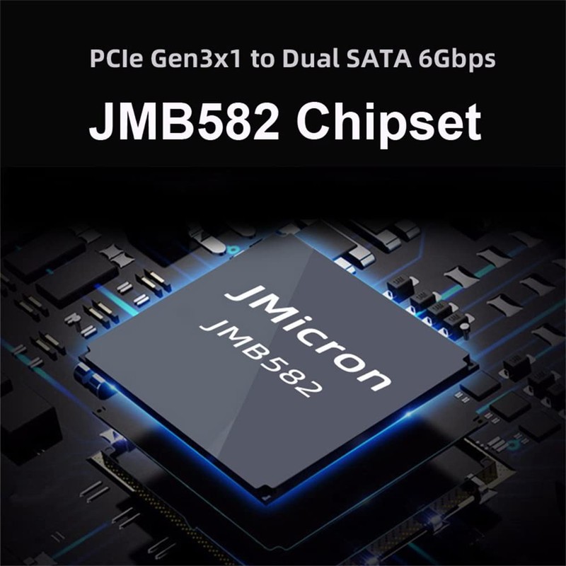 NFHK NGFF Key B+M PCI Express to SATA 3.0 6Gbps