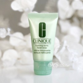 CLINIQUE FOAMING SONIC FACIAL SOAP 1 OZ / 30 ML TRAVEL SIZE NEW