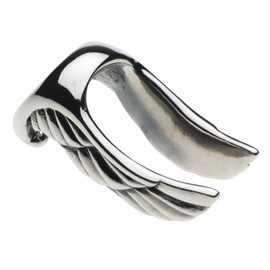 Cenote e0154 Angel Wing Ear Cuff [Silver 925 Silver Accessories], Silver, No Gemstone