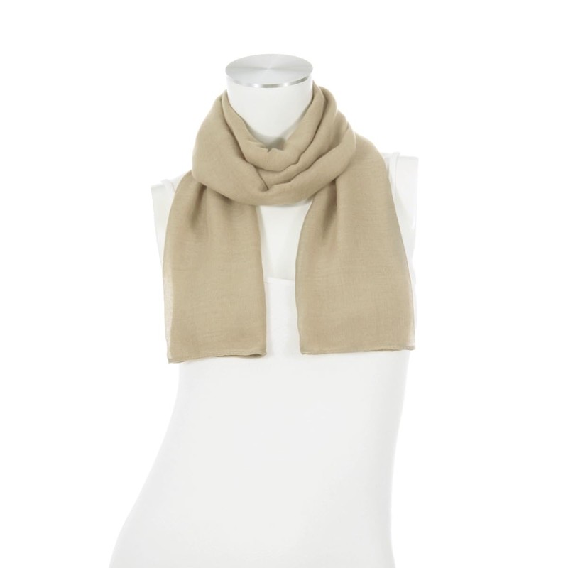 Majea Scarf Lima Slim Cut Women's Neckerchief Light Plain Thin