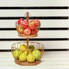 Craft Brio 2 Tier Home and Kitchen Fruit Vegetable Baskets