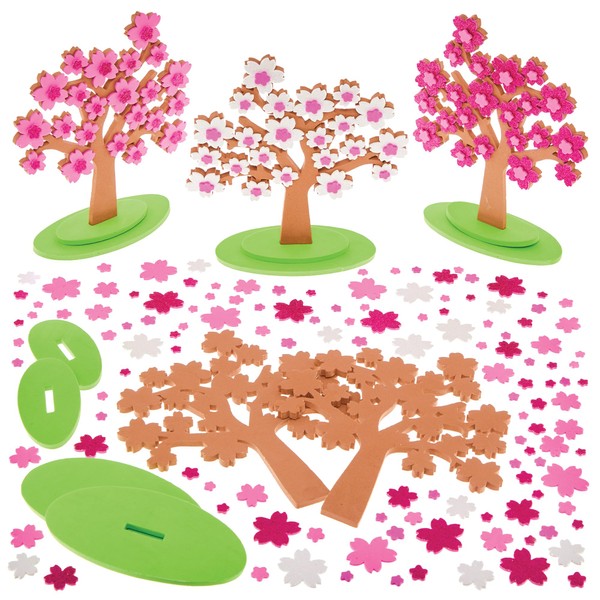 Baker Ross FX950 Spring Blossom Tree Craft Kits - Pack