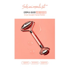 Real Technique Cryo Sculp Face Roller Gua Sha Massage / 리얼테크닉 크라이오 스컬프 페이스 롤러 괄사 마사지