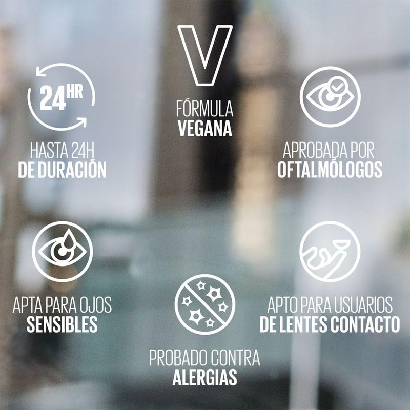 Maybelline Body Máscara de pestañas lavable, volumen y longitud por