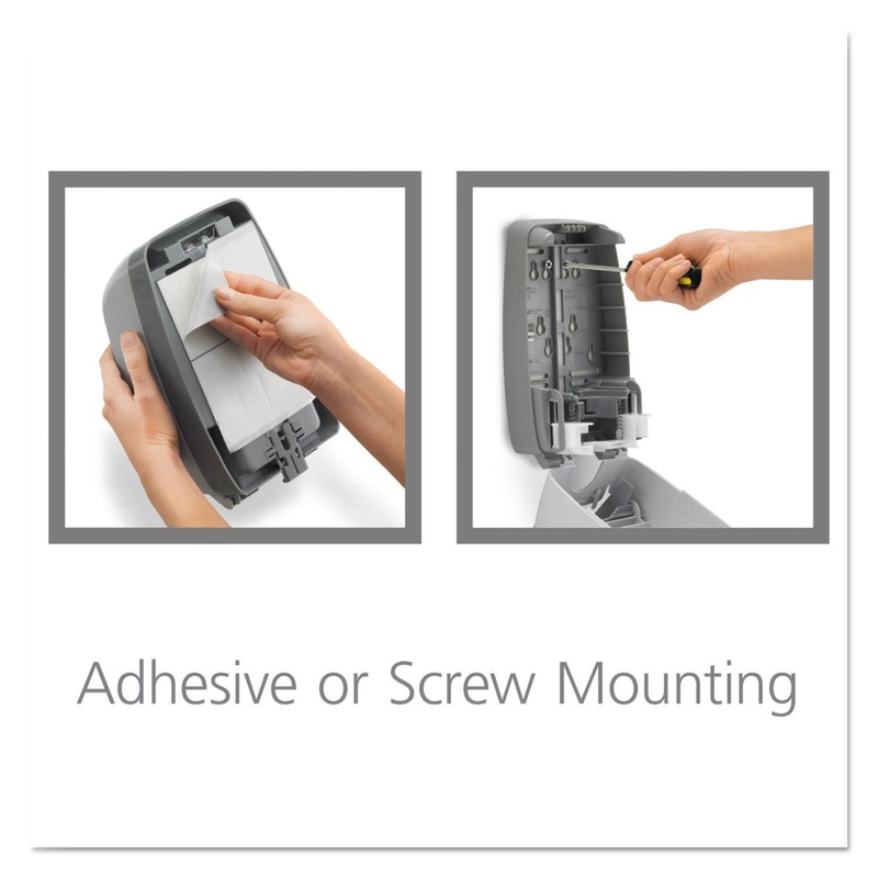 PURELL FMX-12 Push-Style Hand Sanitizer Foam Dispenser, Dove Grey, for
