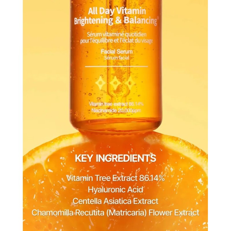 Jumiso All Day Vitamin Brightening & Balancing Facial Serum