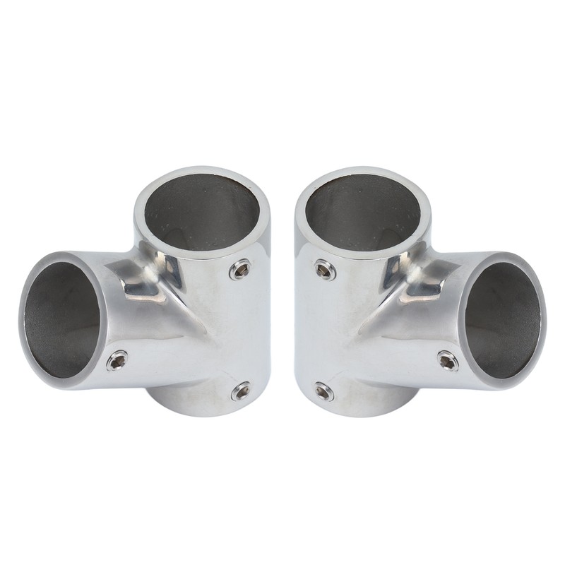 1 Pair of Boat Handrail Fittings Parts 60 Degree 316