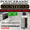 SUPERMAXX POLYCERAMIC COATING PROFESSIONAL GRANITE POLISH MARBLE COUNTERTOP PROTECTION