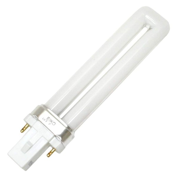 Eiko DT7/35 Duo-Tube 3500K G23 Base Compact Fluorescent Halogen Bulb,