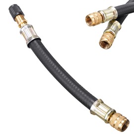 Valve Extension Car Valve, Car Valve Extension, Tyre Valve Extension Adattators, Universal Flexible Tyre Valve Extenders, Valve Extension Adapter for Car, Motorcycle, Scooter, Bicycle (100 mm)