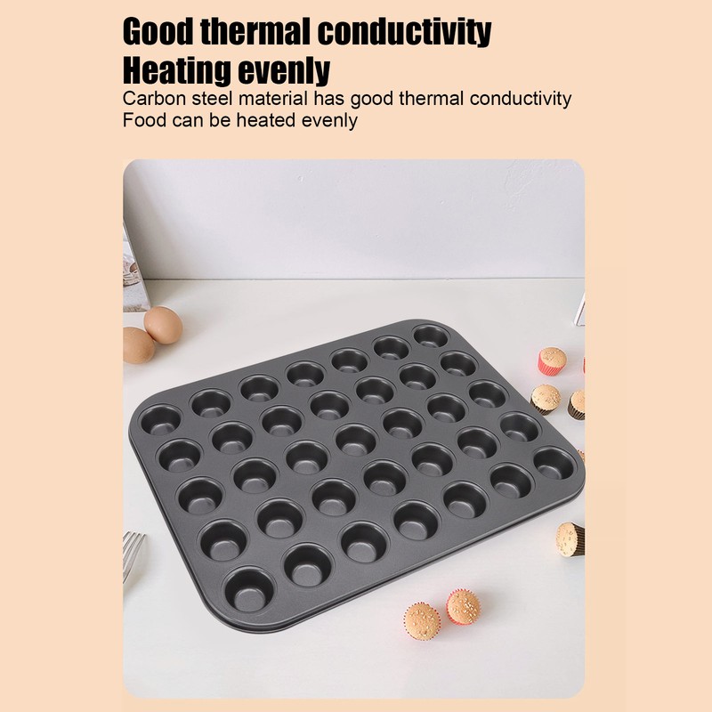 Nonstick Mini Cupcake Muffin Pans Carbon Steel Kitchen Baking Pans