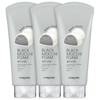 C2Y 포슈어 블랙 화이트 모찌 대용량 폼클렌징 220mlX3개 Foshure Black