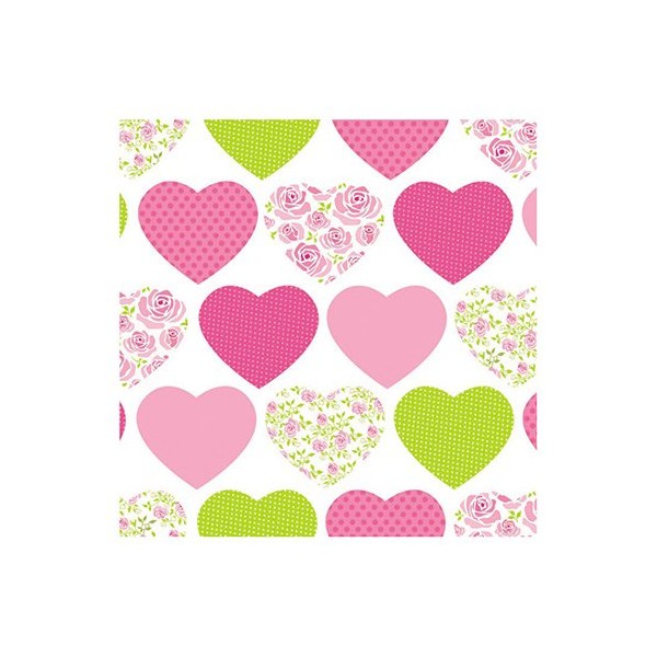 Sweetheart Napkin 25 x 25 cm Pack of 20
