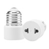 Powice 2 x E27 Bulb Socket, Bulb Socket Adapter, E27,