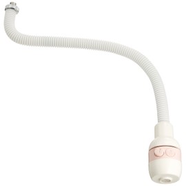 SANEI PM421D-400 Shower and Hot Water Pipe with Insulated Cover, Switch Water Flow, Length 15.7 inches (400 mm), Adapter Included