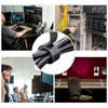 : GaoBangM 100 Pcs Reusable Cable Ties, Cable Ties, Fastening