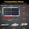 SUNAPEX 12V 10 Watt Solar Trickle Charger Maintainer - Waterproof
