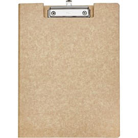 MAUL - Carpeta para portapapeles A4 - Carpeta de cartón para conferencias con aspecto elegante, clip de metal moderno para almacenamiento de papel,