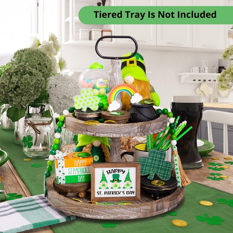 16 Pcs St Patricks Day Decorations - St Patricks Day