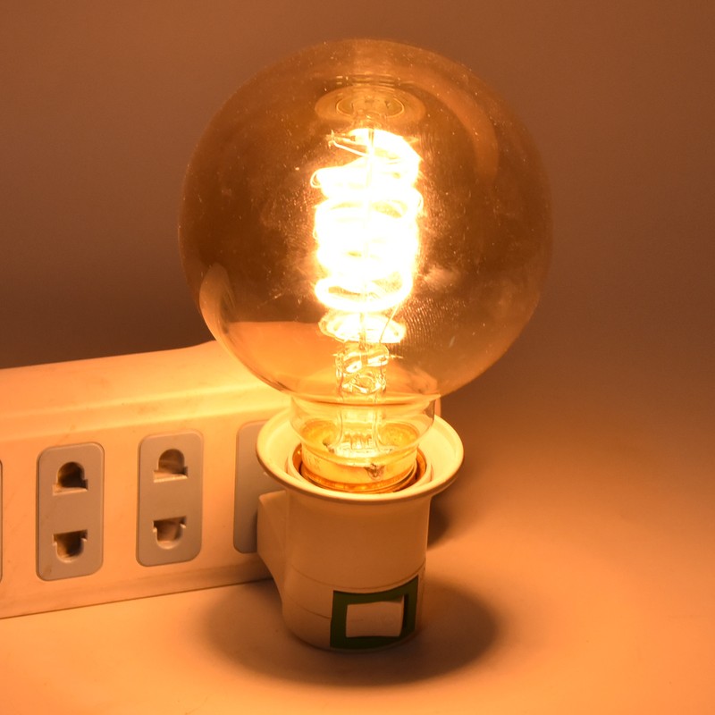 LED Bulb Vintage Flexible Filament Bulb E27 Lamp Holder 4W