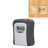 Key Lock Box 5in 4 Digit Combination Lockbox Resettable Code