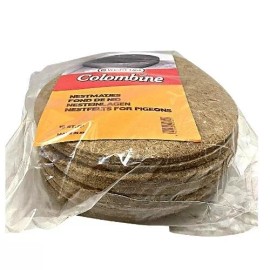 Versele Laga Nest Felts for Pigeons Versele-Laga Colombine 9 inch  (pack 10)