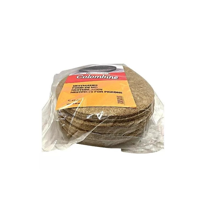 Versele Laga Nest Felts for Pigeons Versele-Laga Colombine 9 inch