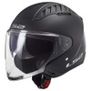 LS2 Helmets Copter Open Face Helmet (Matte Black - Small)