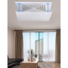 Liveinu Canvas Air Deflector Adjustable Reusable Heat and Air Deflector