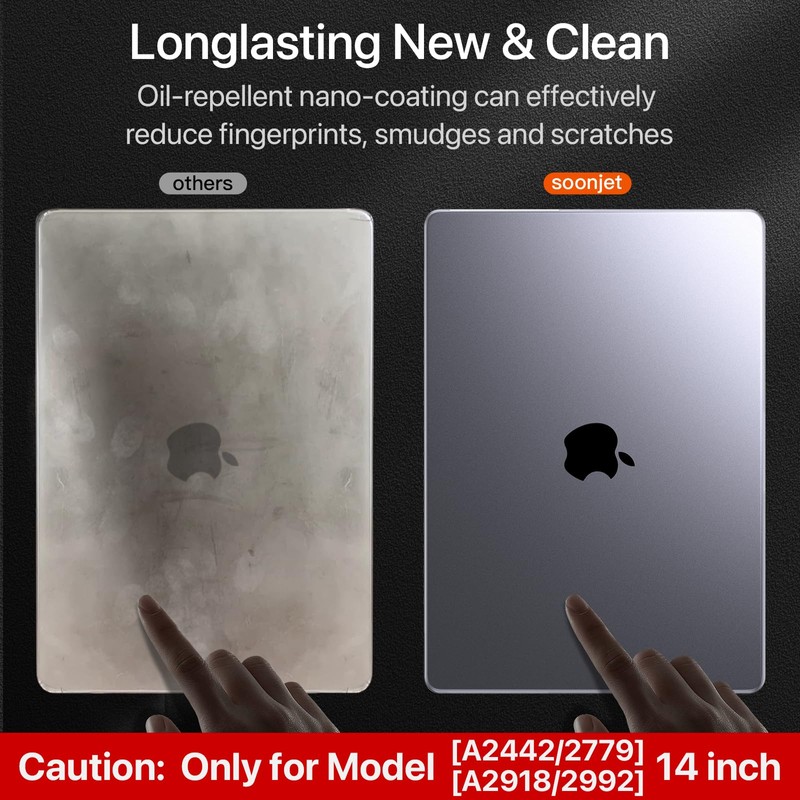 Soonjet Case Compatible with MacBook Pro 14 inch Case 2023-2021