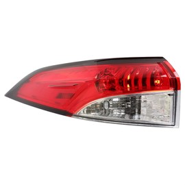 labwork Driver Side Outer Tail Light Replacement for Toyota Corolla 2020-2021 Tail Light LH Left Side 81560-02C10 TO2804154
