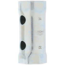 GROHE 19332000 Bath Accessories Replacement Parts, 34mm Socket, Starlight Chrome