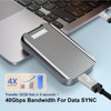 Starinnox 3.3Ft USB4 [USB-IF Certified] for Thunderbolt 4 Cable, Support
