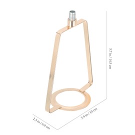 Lamp Shade Harps Holder, Adjustable Kit - E26 UNOs Light Base Set Lampshades Parts for Table and Floor Lamps finials Bracket Light Fitting