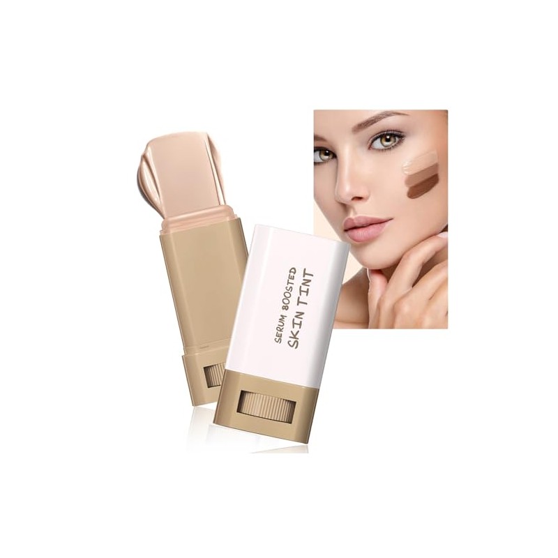 Wimode Foundation Stick Beauty Balm Serum Boost, Natural Makeup for
