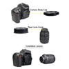 Camera Body Cap & Rear Lens Cover for Nikon D90