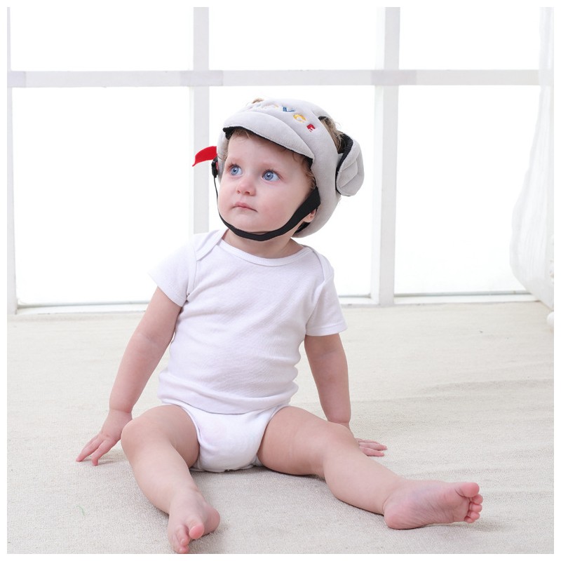 Baby Helmet Infant Toddler Soft Cute Adjustable Safety Helmet Hat