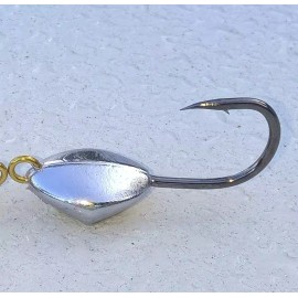 T&A Jigs 10PK TOG BLACKFISH Unpainted SHEEPSHEAD Ocean Sea Sweeper JIGS Tautog Porgy TA - 2oz