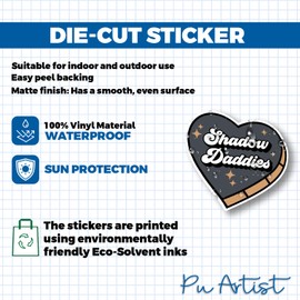 Fantasy Shadow Daddy Sticker Romantasy Bookish Sticker Bookish Merch Kindle Sticker Booktok