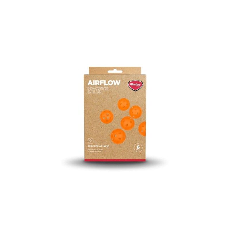 Masters Airflow Practice Balls - Yellow