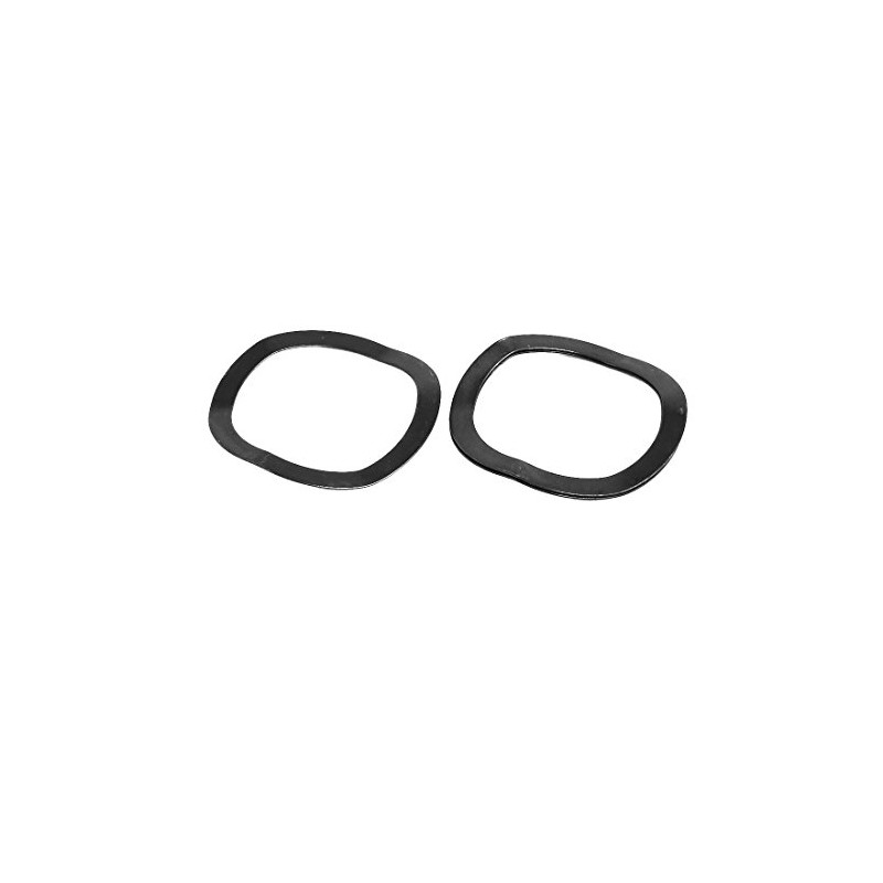 Sourcingmap 30mm Inner Diameter 39mm Outer Dia 0.5mm Thickness Carbon