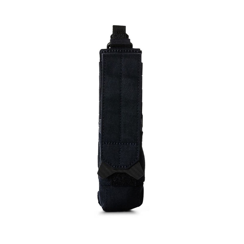 5.11 Tactical Flex Flashlight Pouch, Velcro Accessory Attachable Pocket, Black,