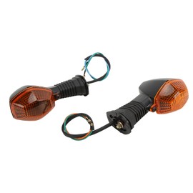 OUKENS Motorcycle Front Indicator Indicator Replacement for Suzuki DL 1000 V Current 2006-2012 (Brown)