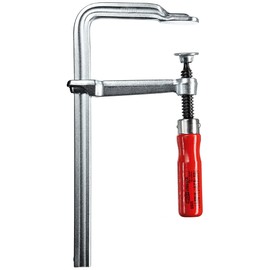 Bessey GS16 Screw Clamp"Classix" 6.3In/3.15In, Silver/Red