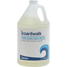 Boardwalk 5005-04-GCE00 1 Gallon Bottle Herbal Mint Scent Foaming Hand Soap