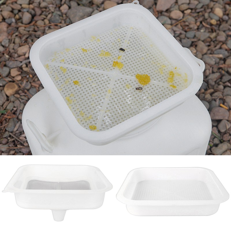 Double Layer Food Grade Honey Strainer Filter Sieve Beekeeping Equipment