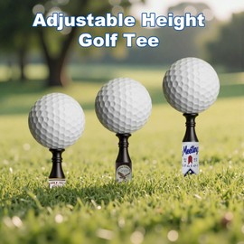 Funny Golf Tees | Golf Accessories for Men | Bachelor Party Novelty Golf Gifts for Men & Unique Golf Gifts for Golfers | Premium Golf Stuff & Golf Bag Accessories | Recyclable Beer Bottle Golf Tees